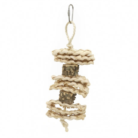 Raffia Rustler Small animal toy Rosewood