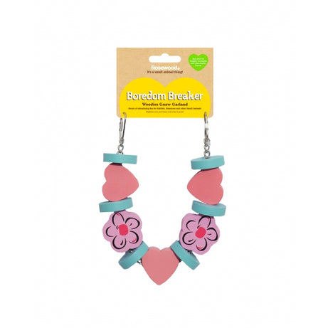 ‘Flower’ Garland Small animal toy Rosewood