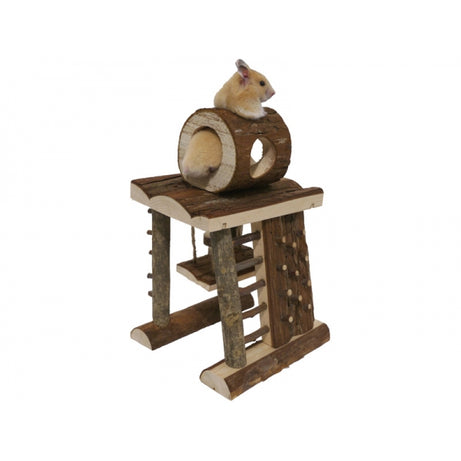 Activity Climbing Tower Small animal toy Rosewood