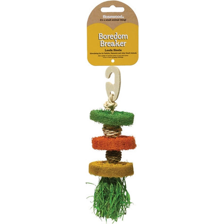 Loofa Hoola Small animal toy Rosewood
