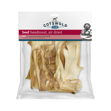 Cotswold BEEF HEADMEAT - 250G Dog Treat Cotswold