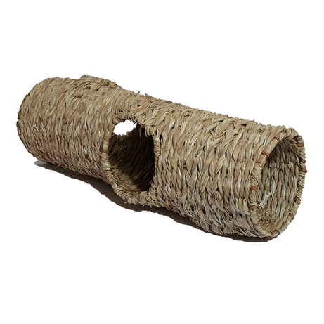Woven Play Tunnel Small animal toy Rosewood
