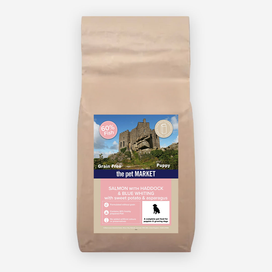 Grain Free Puppy Salmon Dry Complete kibble the Pet MARKET