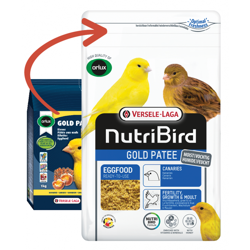 Versele Laga - Orlux - Gold Patee Canaries - 1kg Pet Market