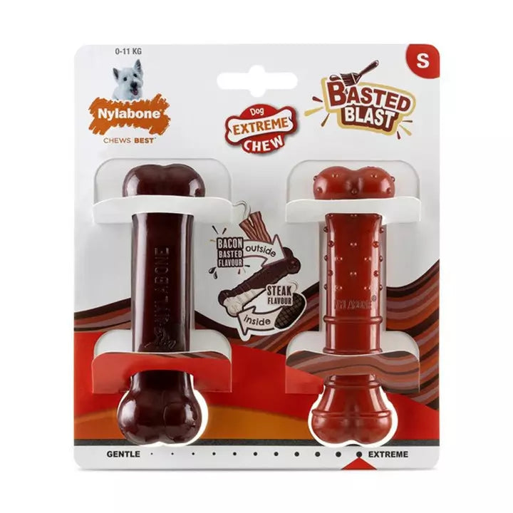 Nylabone Basted twin pack Nylabone