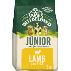 James Wellbeloved Junior 2kg James Wellbeloved Lamb