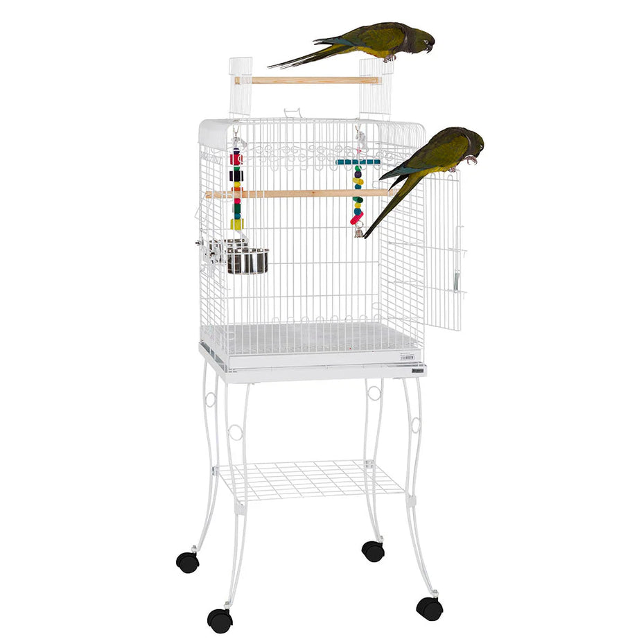 5780 - Gama Cage White Bird Cage sky