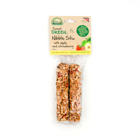 Nibble Stix with Strawberry & Apple Small animal treat Nature's Own