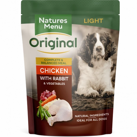 Natures Menu Dog Pouches Dog Food Natures Menu Light Chicken with Rabbit