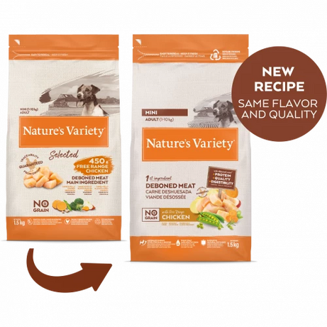 Natures Variety Dry for Dogs Dog Food Natures Menu 1.5kg Mini Adult Chicken