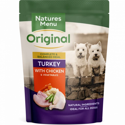 Natures Menu Dog Pouches Dog Food Natures Menu Turkey with Chicken