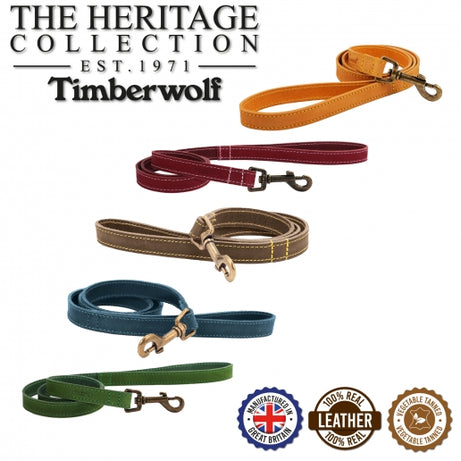 Timberwolf Luxury Leather Lead Ancol