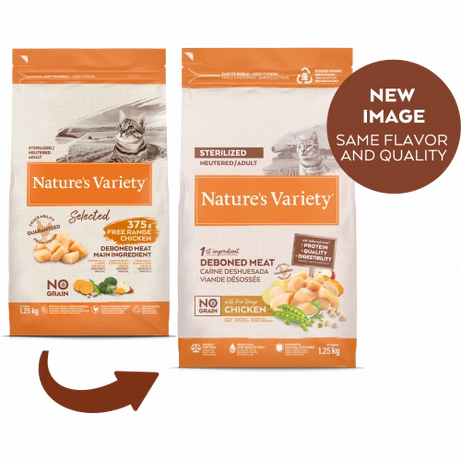 Natures Variety Chicken for cats Cat food Natures Menu 1.25kg