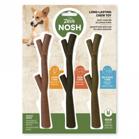 Nosh Active Chew 3 Pack Medium Nosh