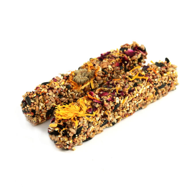 Nibble Stix with Flower Petals Small animal treat Nature's Own