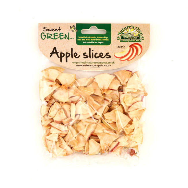 Apple Slices Small animal treat Nature's Own