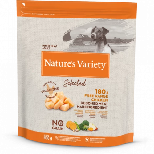 Natures Variety Dry for Dogs Dog Food Natures Menu 600g Mini Adult Chicken