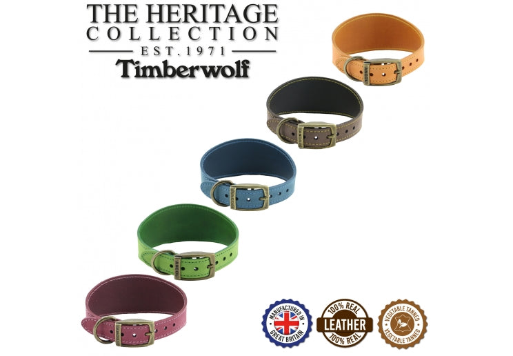 Ancol hound Leather Collar Ancol