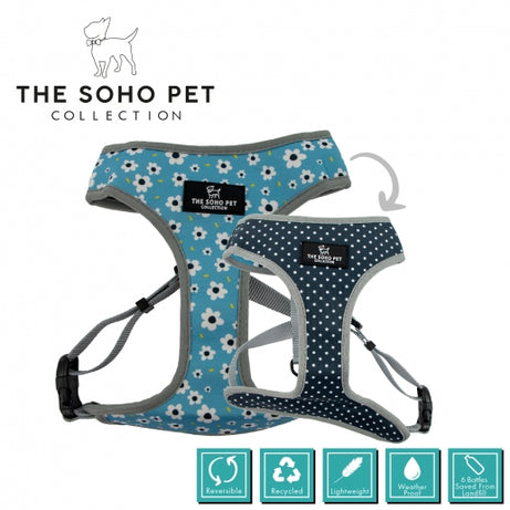 DAISY/POLKA DOT REVERSIBLE HARNESS Dog accessories Ancol