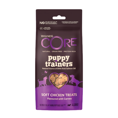 Wellness CORE Puppy Trainers Chicken Flavoured with Carrots - 170g Dog Treat Wellness