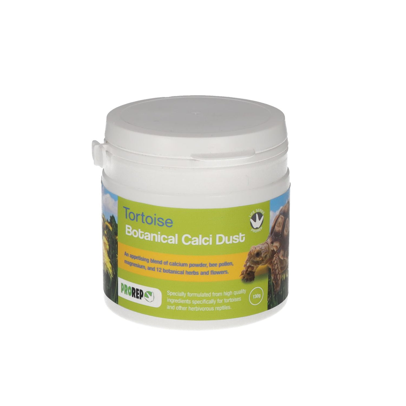 PR Tortoise Life Botanical Calci Dust, 130g Reptile Feeding Acessories ProRep