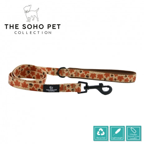 SOHO PET COLLECTION MAPLE LEAF LEAD Dog accessories Ancol