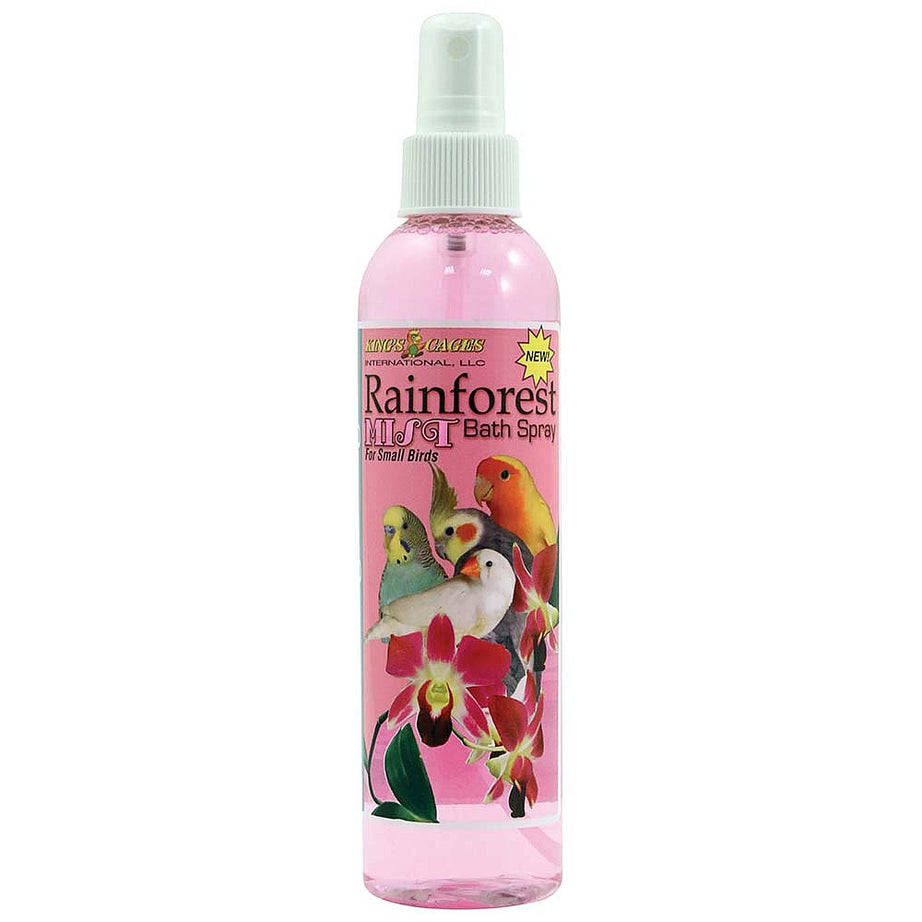 Rainforest Mist Budgies and Cockatiels - 8oz Bird Accessories Kings