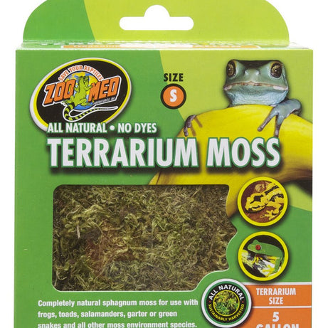 Zoo Med Terrarium Moss Reptile Substrate Zoo med