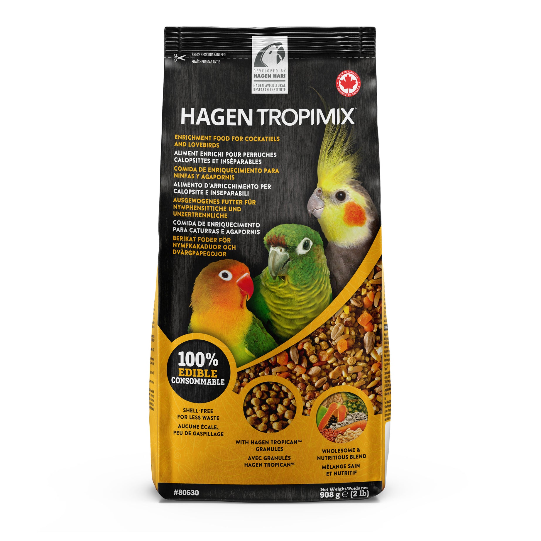 Tropimix Formula for Cockatiels and Lovebirds Bird feed Hagen