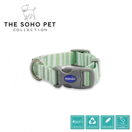 SOHO STRIPE COLLAR Dog accessories Ancol