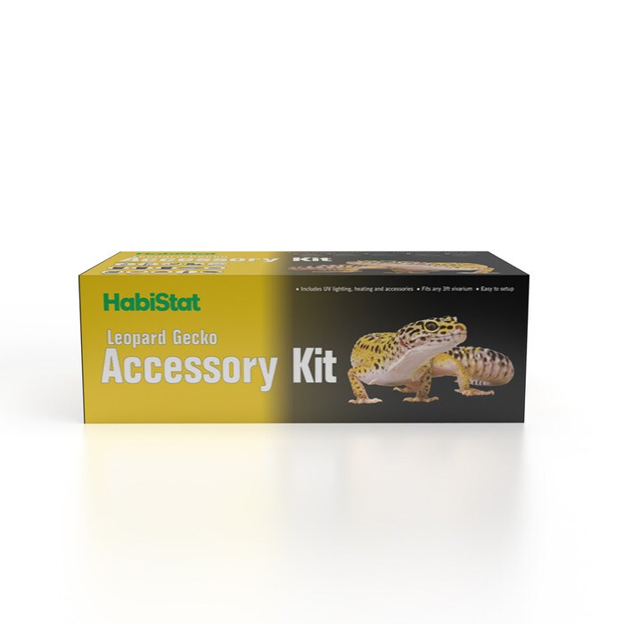 HabiStat Leopard Gecko Accessory Kit Reptile Housing HabiStat