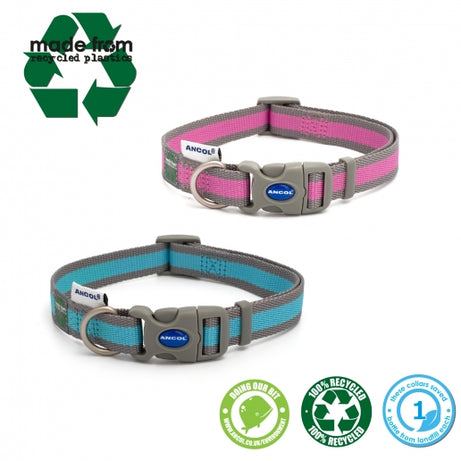 BLUE & GREY MADE FROM COLLAR Dog accessories Ancol