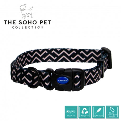 SOHO ZIGZAG COLLAR Dog accessories Ancol