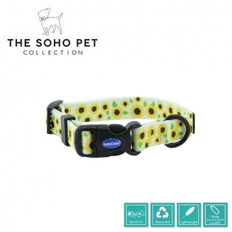 SOHO SUNFLOWER COLLAR Dog accessories Ancol