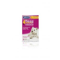 Johnson's 4fleas Small Dog Tabs Dog Flea Johnsons