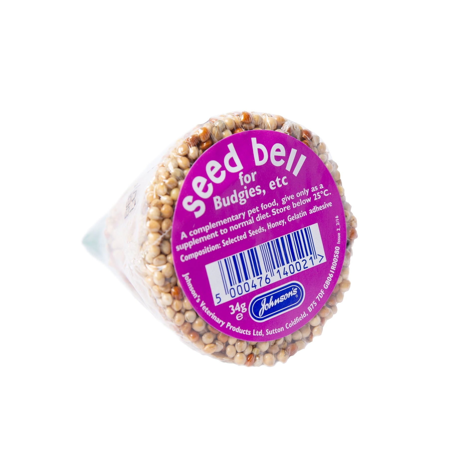 Seed Bells for Budgies, Parakeets etc Bird Treat Johnson’s