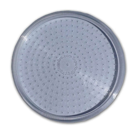 Round Deli Cup LID ONLY 1mm Vent Holes Reptile Housing Peregrine Livefoods
